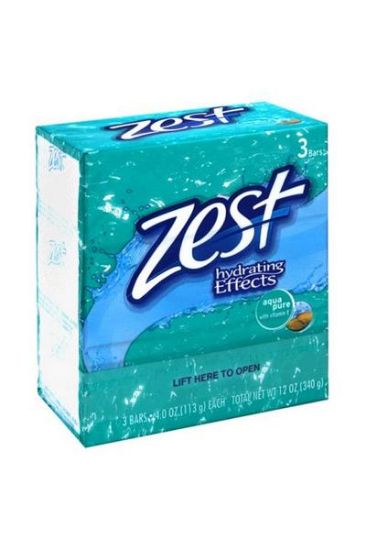 Picture of Zest Bath Soap Aqua 3 Bar 12 Oz