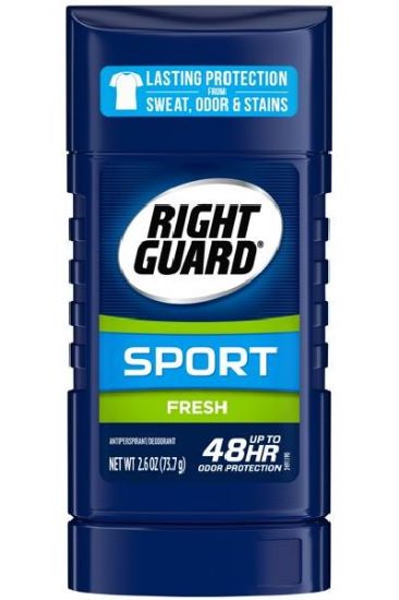 Picture of Right Guard Antiperspirant Sport Solid Stick Classic 2.6 Oz