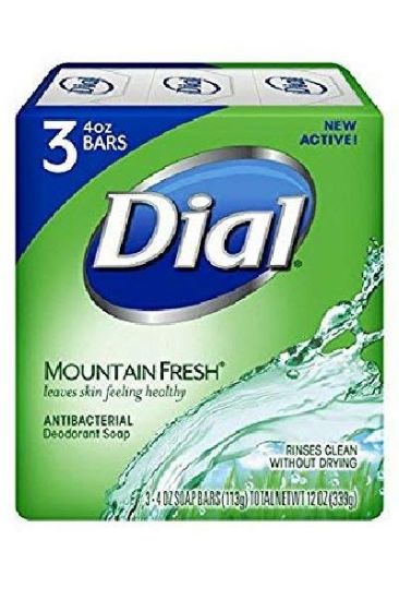 Picture of Dial 3 Bar Soap Mountain Fresh 12 Oz
