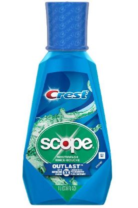 Picture of Scope OUTLAST GREEN MINT RINSE 500ML 16.9 Oz