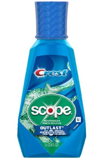 Picture of Scope OUTLAST GREEN MINT RINSE 500ML 16.9 Oz