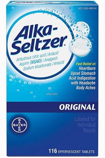 Picture of Alka Alka Seltzer Tablets 4 Ct