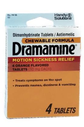 Picture of Dramamine Tablets 4 Ct