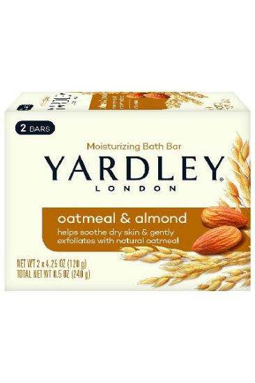 Picture of Yardley Oatmeal & Almond Soap 2 Bars 8.5 Oz