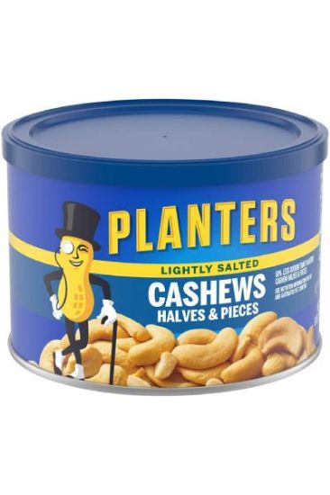 Picture of Planters Lightly Salted Cashew Halves & Pieces 9 Oz