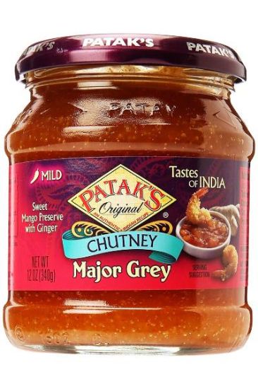 Picture of Pataks Major Grey Sweet Mango Chutney 12 Oz