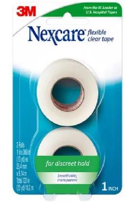 Picture of 3m Nexcare Flex Clear 1st Aid Tape 2 Pk