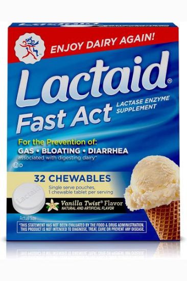 Picture of Lactaid Fast Act Chew Tab 32 Ct