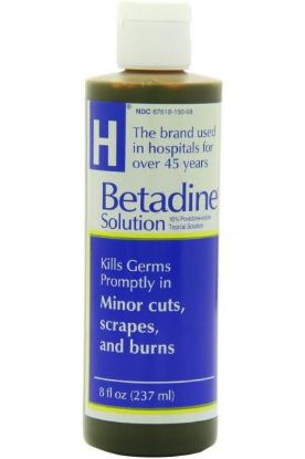 Picture of Betadine Solution 8 Oz