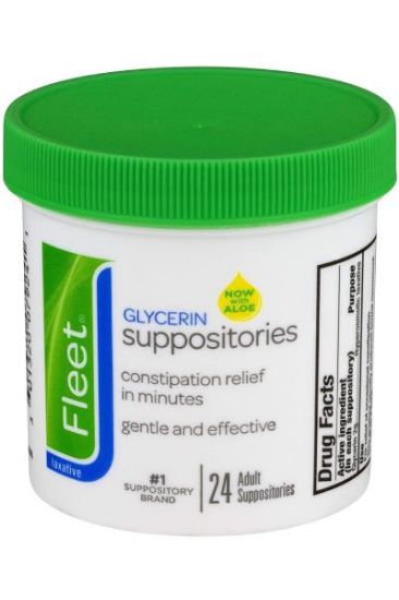 Picture of Fleet Glycerin Suppositories Adult 24 Ct
