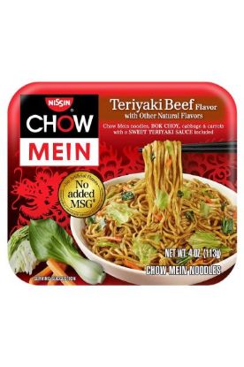 Picture of Nissin Chow Mein Premium Teriyaki Beef Flavour 4.3 Oz