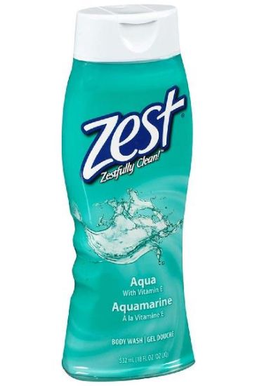 Picture of Zest Body Wash Aqua 18 Oz