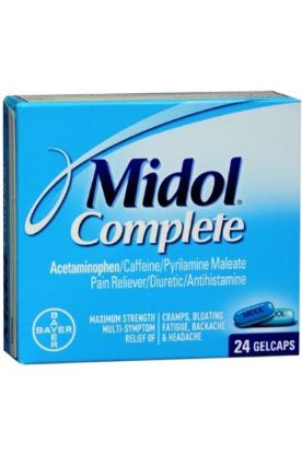 Picture of Midol Complete Maximum Strength Gelcaps 24 Ct