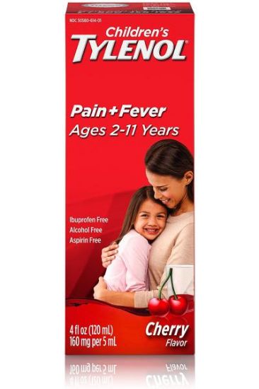 Picture of Tylenol Childs Tylenol Grape Suspension 4 Oz