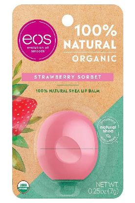 Picture of Eos Lip Balm Strawberry Sorbet 0.25 Oz