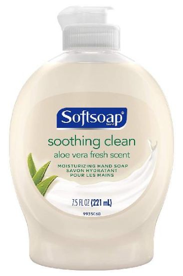 Picture of Softsoap Liquid Hand Soap Aloe Vera Fresh Scent 221 Ml