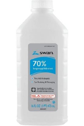 Picture of Swan Alcohol 70% 16 Oz