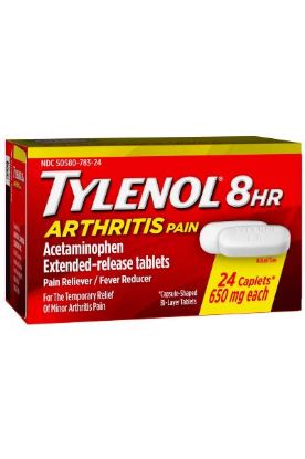 Picture of Tylenol Arthritis Pain Relief Caplets - Small 24 Ct