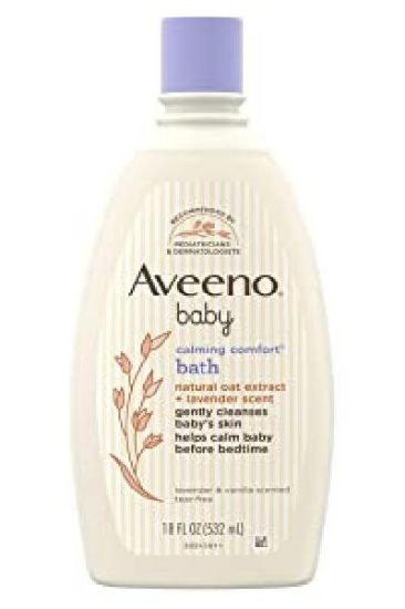 Picture of Aveeno Baby Calming Comfort Bath Lavender & Vanila 8 Oz