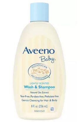 Picture of Aveeno Baby Wash & Shampoo 8 Oz
