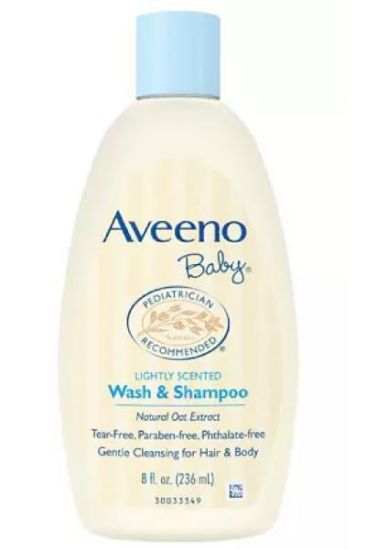 Picture of Aveeno Baby Wash & Shampoo 8 Oz