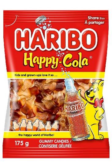 Picture of Haribo Happy Cola Gummy Candy 175 Grams