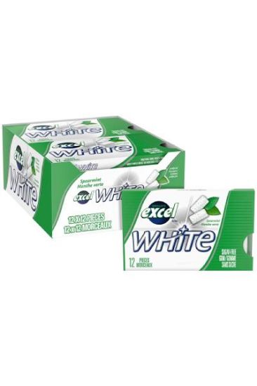 Picture of Wrigley/'s Excel White Spearmint 12 Ct