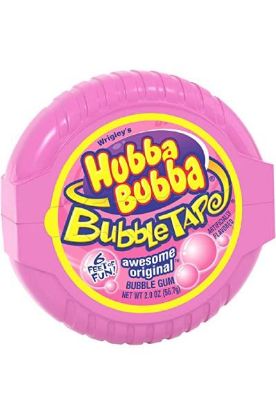 Picture of Wrigley/'s Hubba Bubba Bubble Tape Grape Flavour 56 Grams