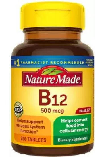 Picture of Nature Made Vitamin B 12 500 Mcg Tablets 100 Ct
