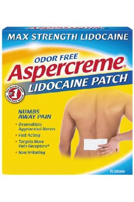 Picture of Aspercreme W/Lidocaine Pain Relief Patches 5 Ct