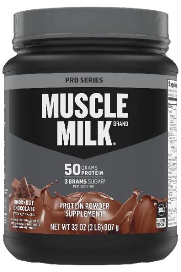 Picture of Muscle Milk Pro Series 50 Protein Powder Knockout Chocolate 2 Lbs