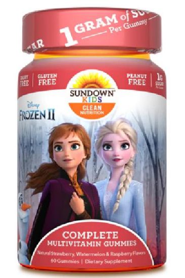 Picture of Sundown Kids Complete Multi-Vitamin Gummies - Dsny Frozen 60 Ct