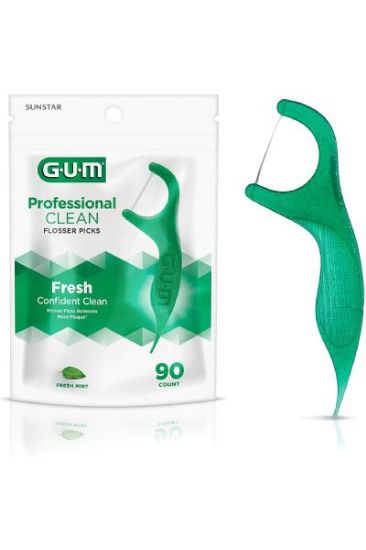 Picture of Gum Soft-picks Eez Thru Flossers 90 Ct