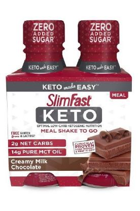 Picture of Slimfast Keto Ready-To-Drink Shakes - Chocolate 4 Pk