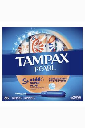 Picture of Tampax Plastic Pearl Super Plus Unscentd 18 Ct