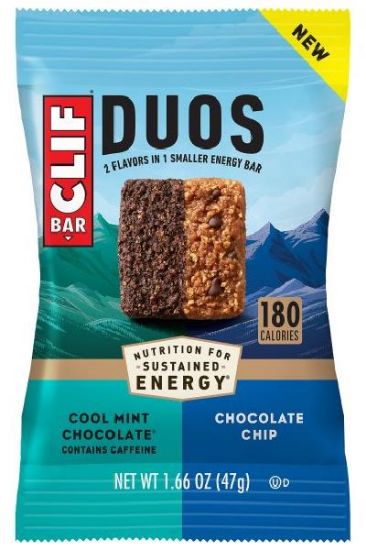 Picture of Clif Duo Cool Mint Chocolate Chip 1.66 Oz
