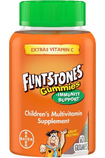 Picture of Flintstones Immunity Support Gummy Supplements 60 Ct