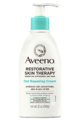 Picture of Aveeno Restore Skin Therapy Oat Cream 12 Oz
