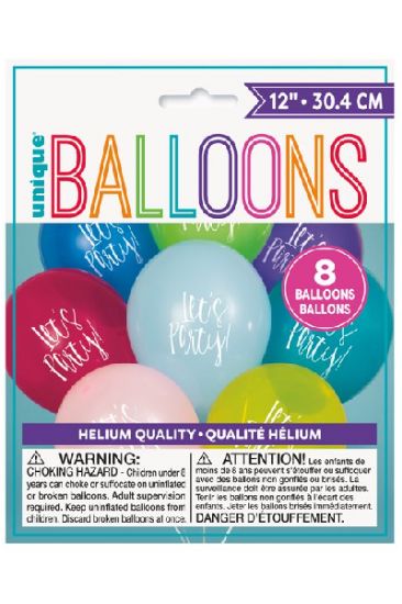 Picture of Unique Party Balloon 50 Ct