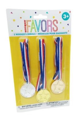 Picture of Unique Winners Medals 3 Ct
