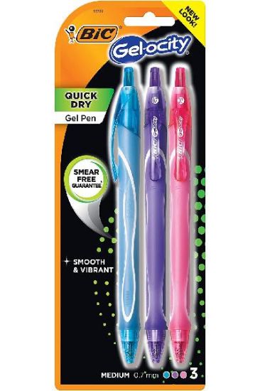 Picture of Bic Bic Gelocity Quick Dry 4 Ct