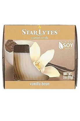 Picture of Star Lytes Luxurious Linen Box Globe Candle 3 Oz