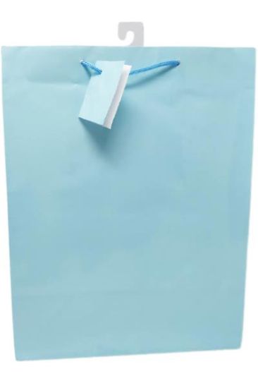 Picture of Unique Large Solid Pastel Gift Bag 1 Ct