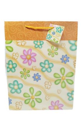 Picture of Unique Large Lovely Bloom Gift Bag 1 Ct