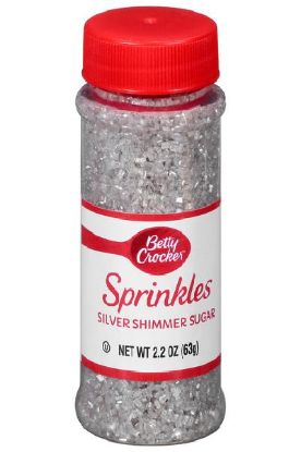 Picture of Betty Crocker Cupcake Gem Silver Sugar 2.20 Oz