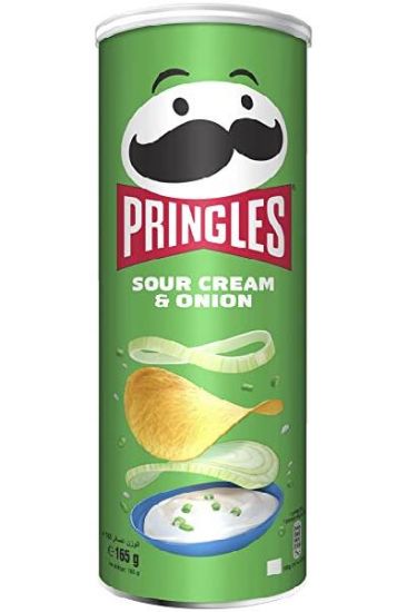 Picture of Pringles Sour Cream & Onion Chips 39 Grams