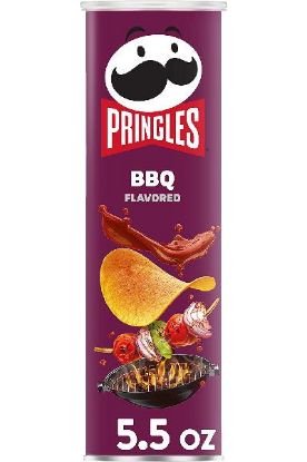 Picture of Pringles Bbq Flavour Chips 156 Grams