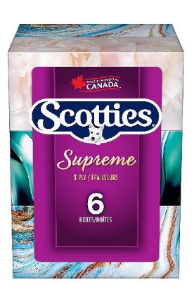 Picture of Scotties Supreme White Tissue 3ply 88 Ct