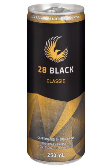 Picture of 28 Black Classic Caffeinated Energy Drink 250 Ml