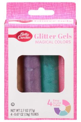 Picture of Betty Crocker Magical Glitter Gels 4 Ct